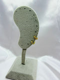Cerchietti Piccoli con Strass Oro