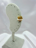 Ear Cuff Perle e Strass Oro