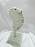 Ear Cuff Quattro Strass Argento