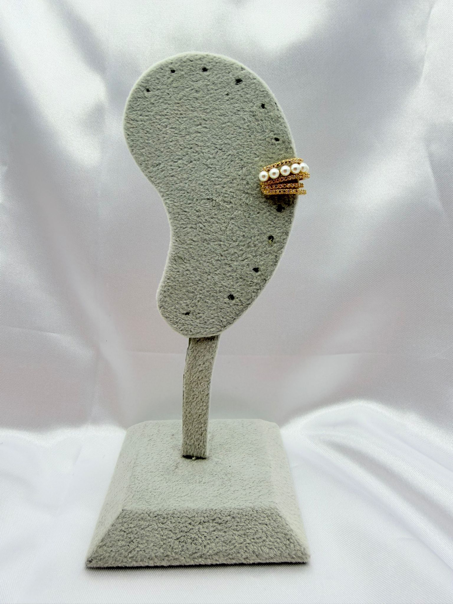 Ear Cuff Quattro Strass Oro