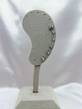 Set orecchini Cuori con Strass Argento