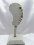 Set orecchini Cuori con Strass Oro