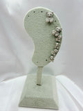 Set orecchini Teddy Strass Argento
