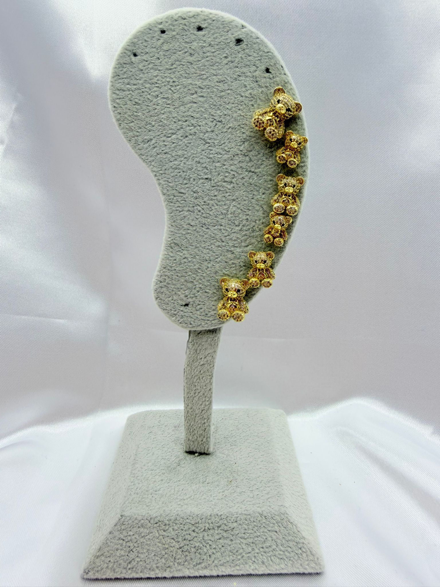 Set orecchini Teddy Strass oro