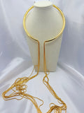 Girocollo Frangia Oro