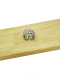 Anello Intrecciato Argento