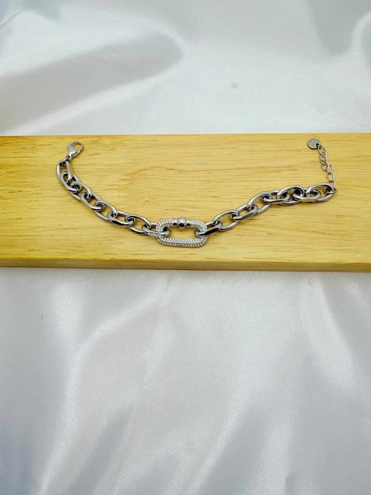 Bracciale Monaco Argento