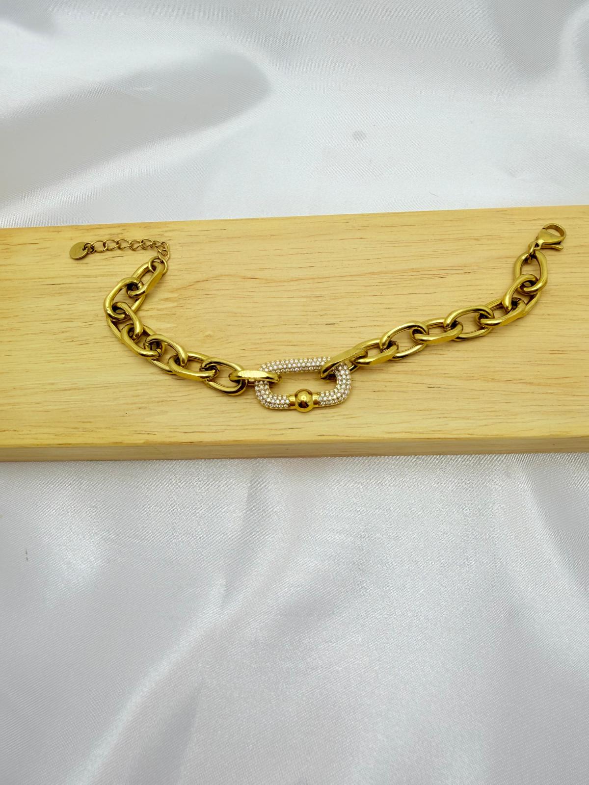Bracciale Monaco Oro