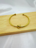 Bracciale Rigido Nodo Oro
