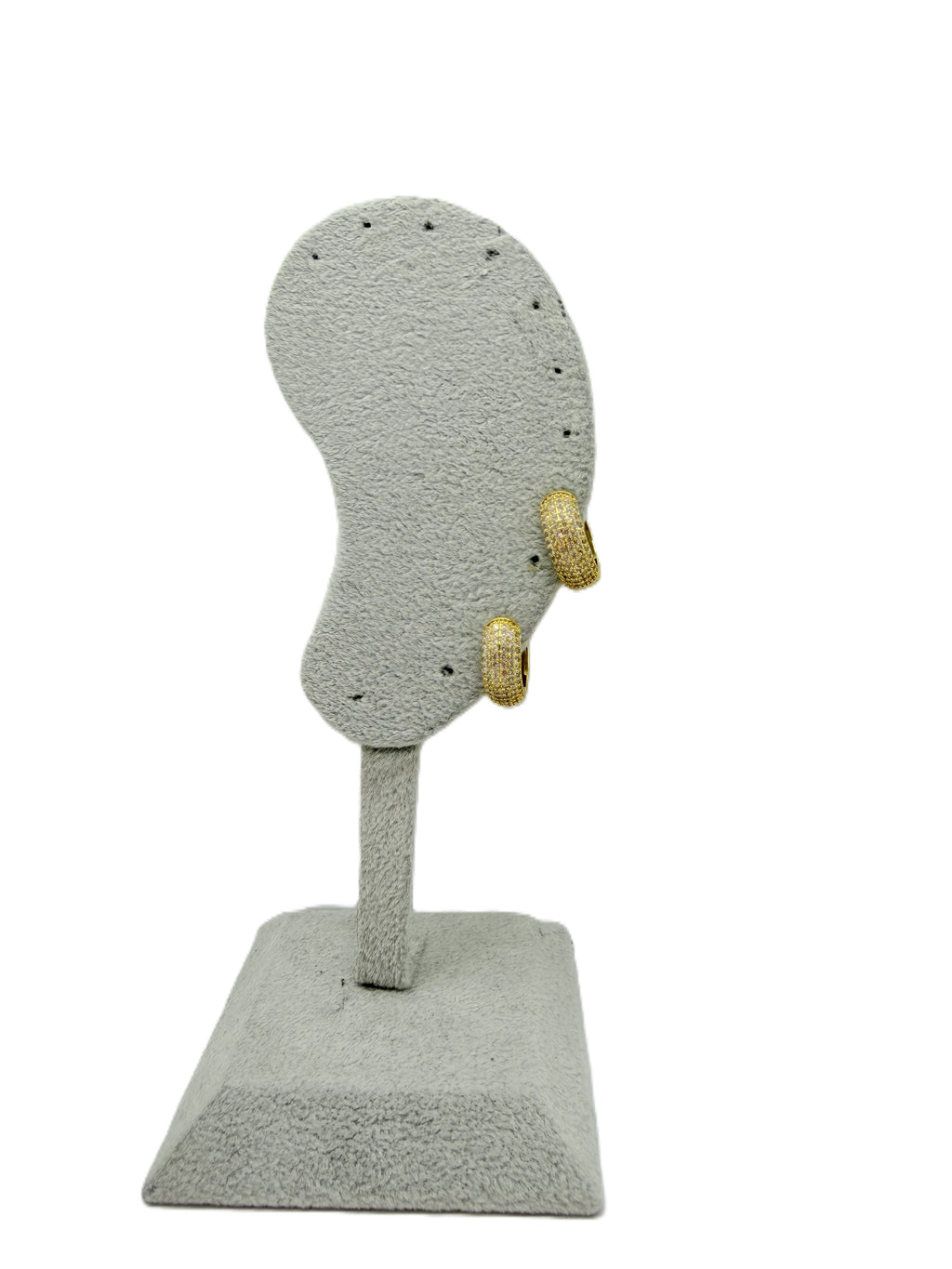 Cerchietti Medi con Strass Oro