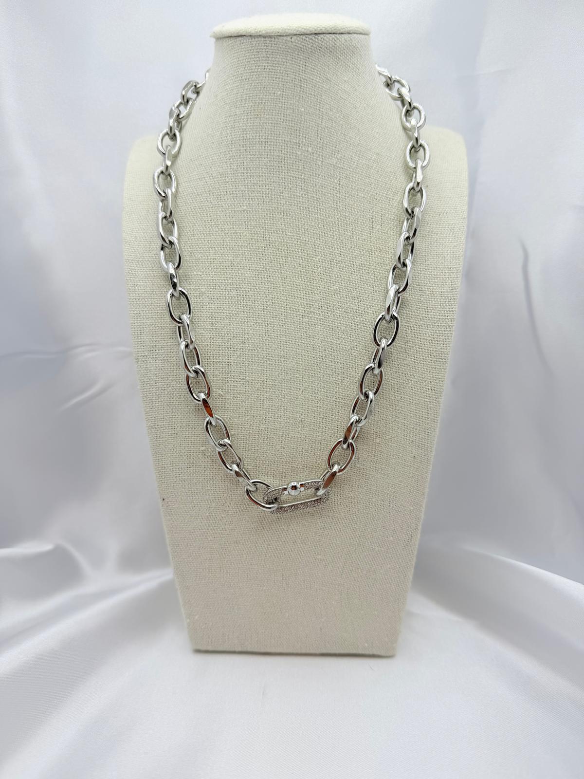 Collana Monaco Argento