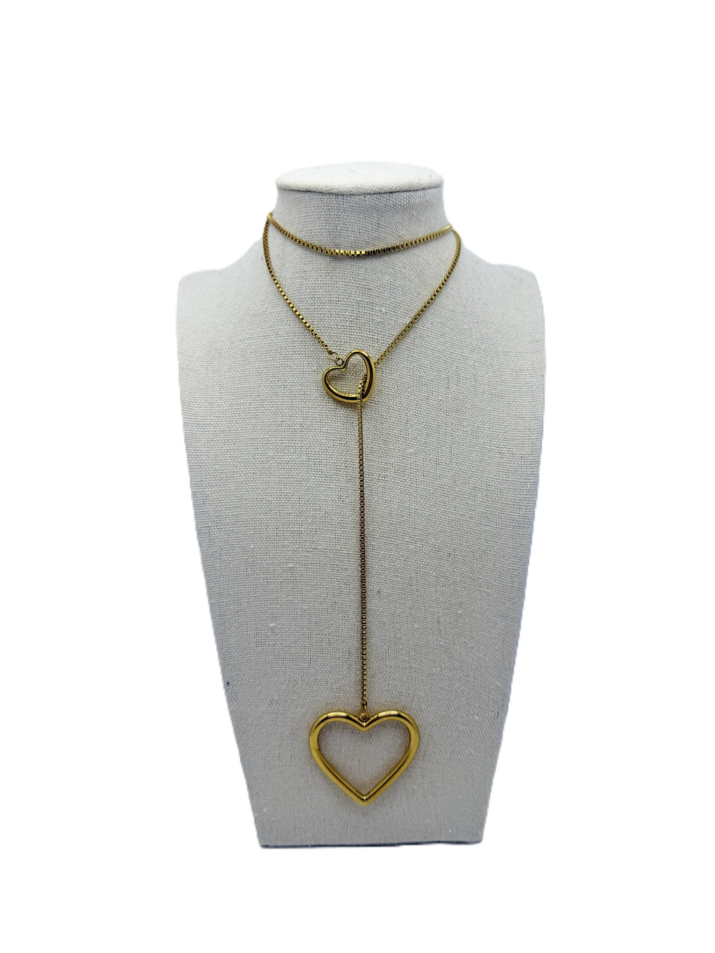 Collana Sali e Scendi con Cuore Oro