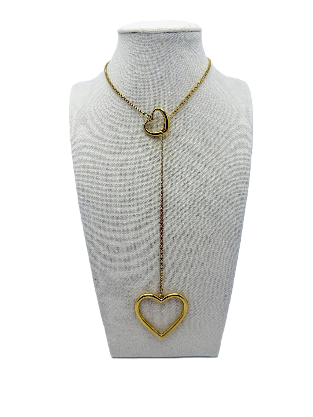 Collana Sali e Scendi con Cuore Oro
