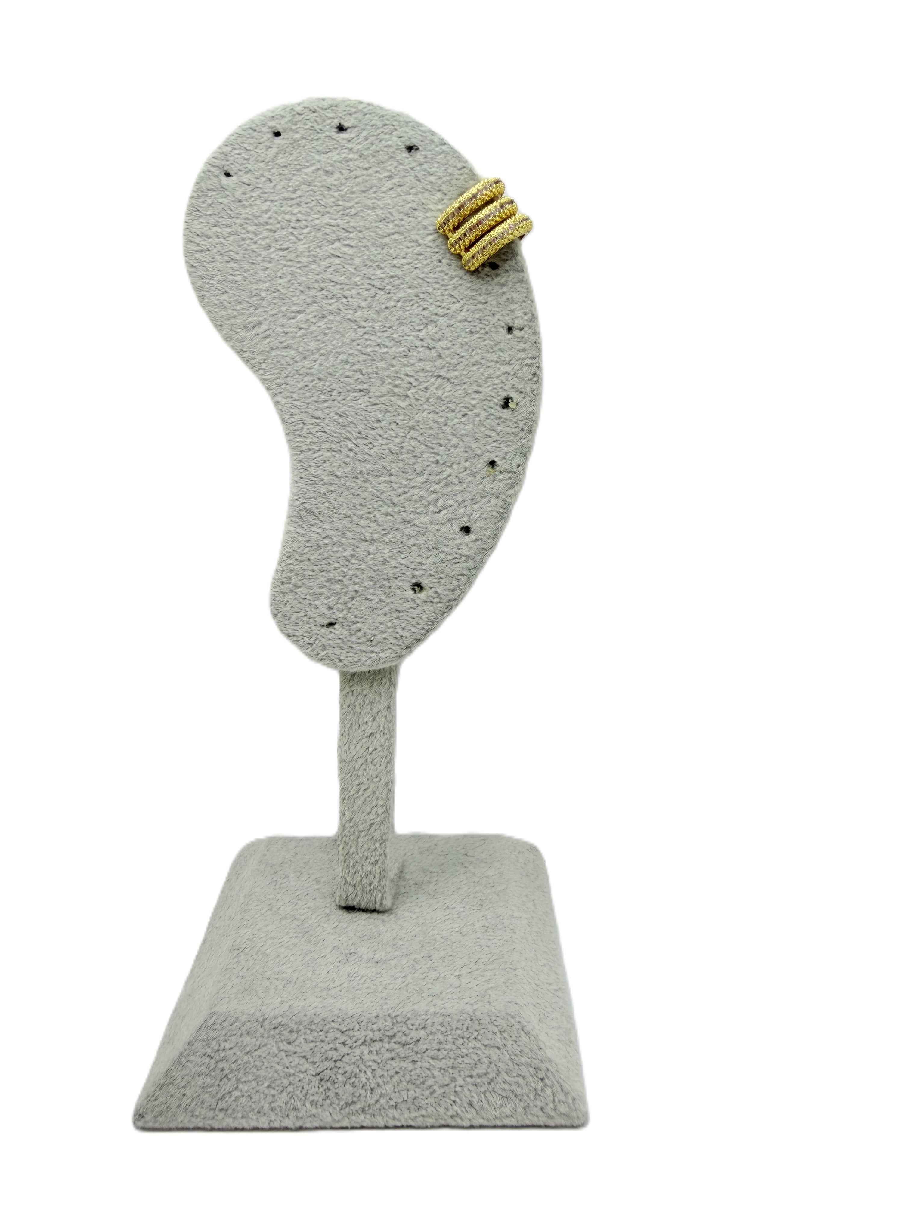 Ear Cuff Tecla Strass Oro