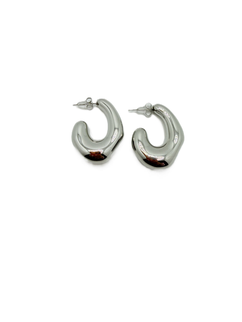 Orecchini Sagoma Argento
